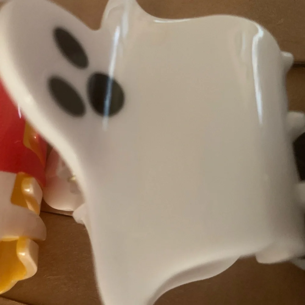 CUTE Fall Halloween Hair Clip Claw style Stong hold 2 1/2” in NEW Ghost NIP